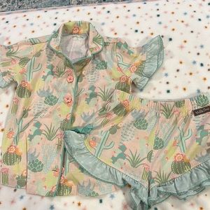 Matilda Jane 2pc Pajama Short Set - Size 4 EUC